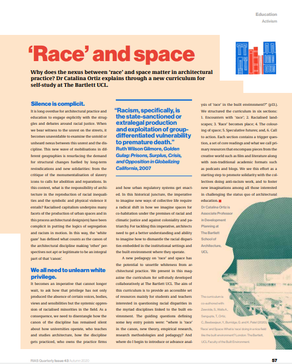 ‘Race’ and Space Article